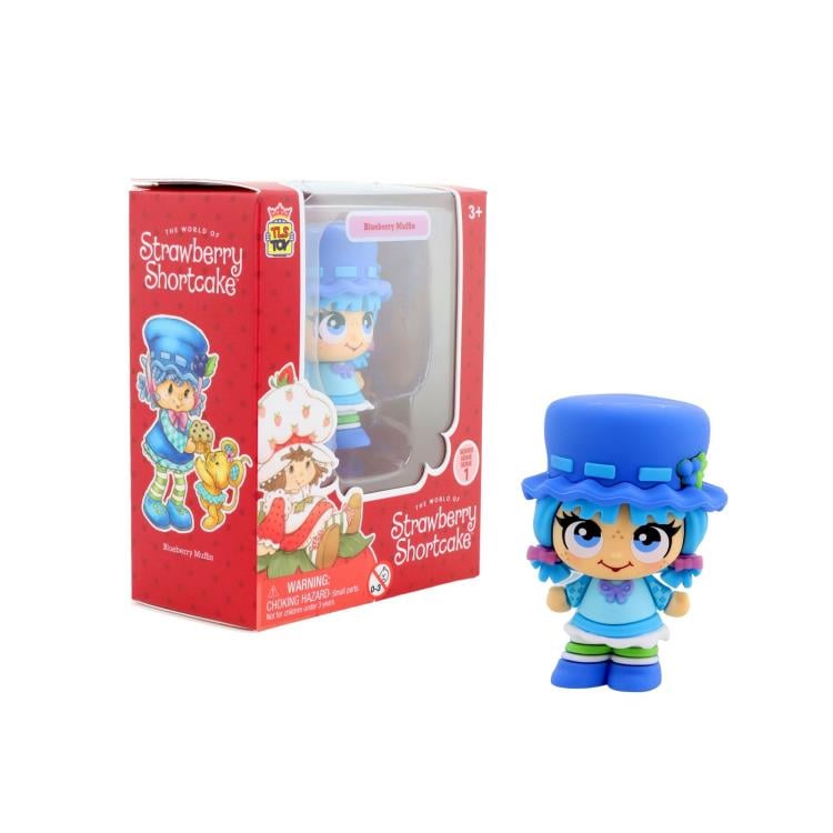 Strawberry Shortcake CheeBee Cuties Series 1 Blueberry Muffin 2.5-Inch Figure Gallery Image 6