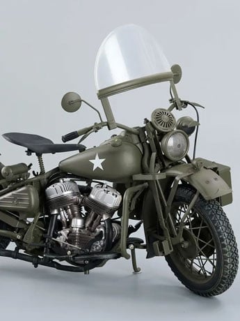 WWII U.S. Army Motorcycle 1/6 Scale Vehicle