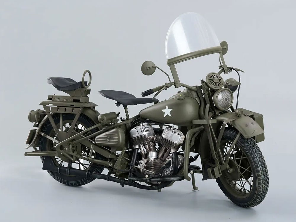 ミリタリー CAVALRY SCOUT & MOTORCYCLE 1/6 WWII U.S. Army Motorcycle 1/6 Scale Vehicle