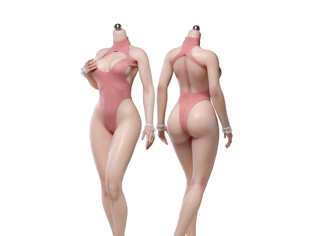 Female Bunny Pink (Pale Large Bust) 1/6 Scale Body (SR-AD02 Without Head Sculpt) Gallery Image 1