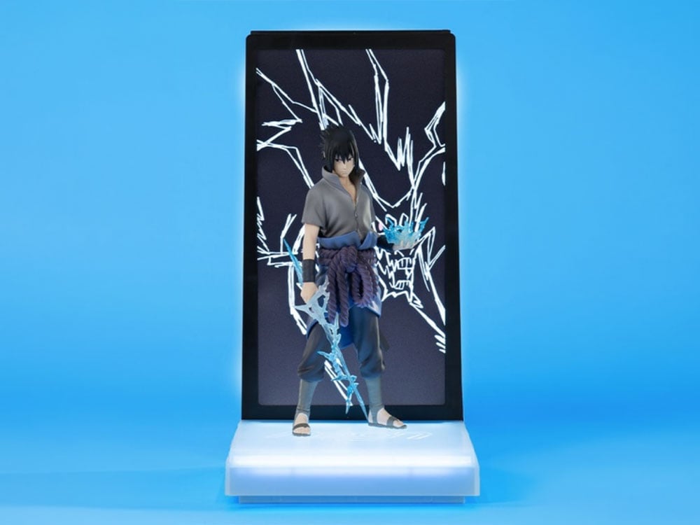 Naruto: Shippuden NEON Sasuke Uchiha Lighted Display Figure