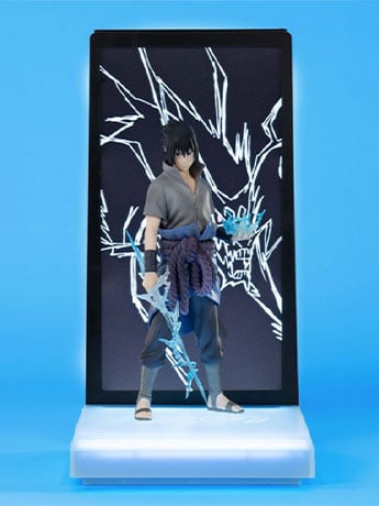 Naruto: Shippuden NEON Sasuke Uchiha Lighted Display Figure