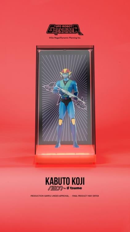 UFO Robot Grendizer NEON Koji Kabuto Lighted Display Figure Gallery Image 5
