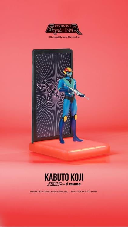 UFO Robot Grendizer NEON Koji Kabuto Lighted Display Figure Gallery Image 6