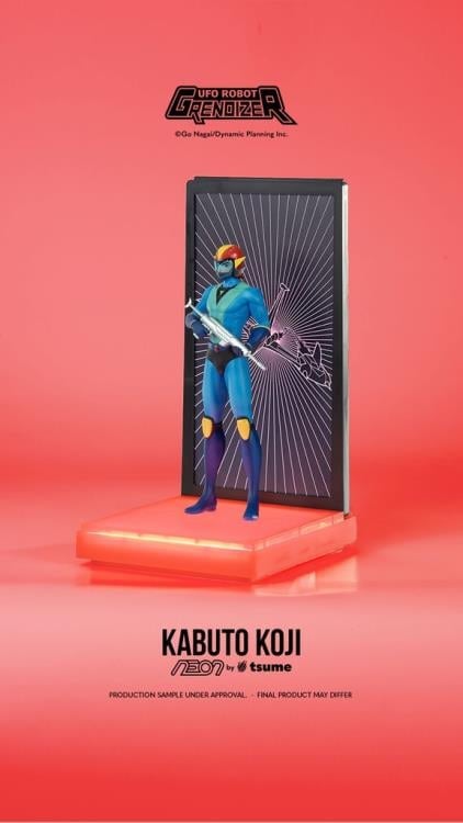 UFO Robot Grendizer NEON Koji Kabuto Lighted Display Figure Gallery Image 4