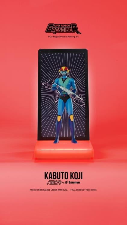 UFO Robot Grendizer NEON Koji Kabuto Lighted Display Figure Gallery Image 3