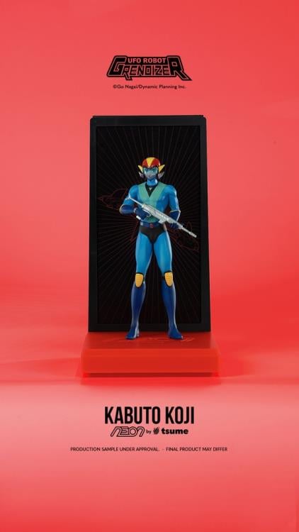 UFO Robot Grendizer NEON Koji Kabuto Lighted Display Figure Gallery Image 7