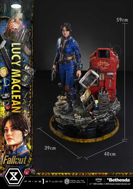 Fallout (TV Series) Real Elite Masterline Lucy MacLean 1/4 Scale Statue Gallery Image 51