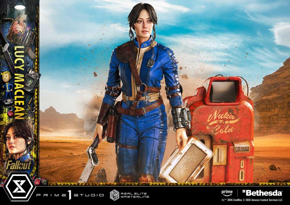 Fallout (TV Series) Real Elite Masterline Lucy MacLean 1/4 Scale Statue Gallery Image 9