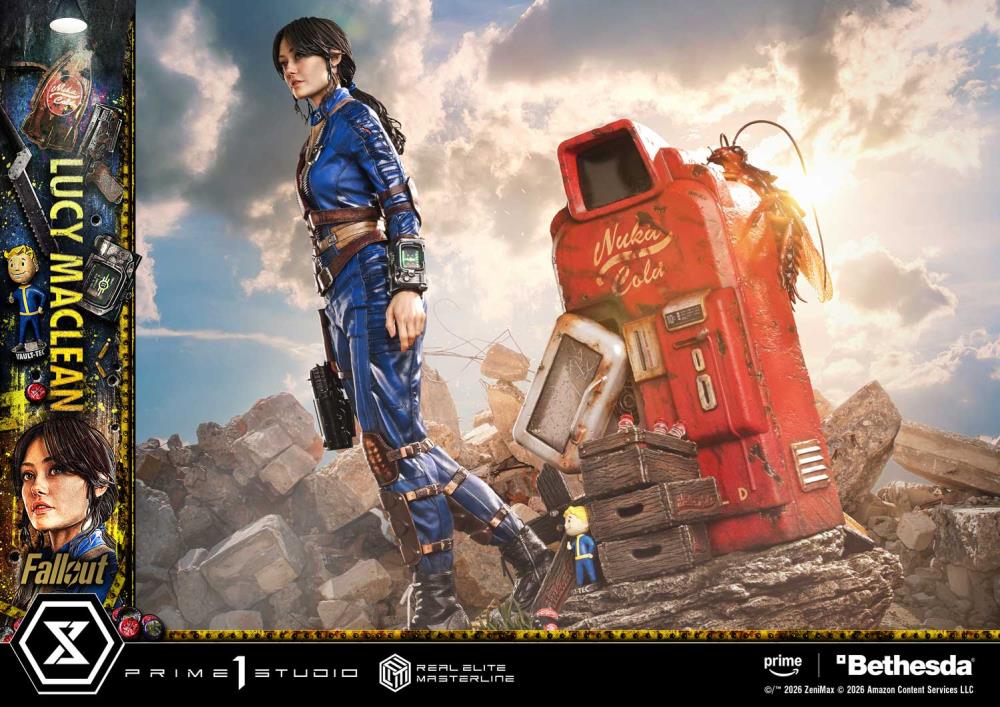 Fallout (TV Series) Real Elite Masterline Lucy MacLean 1/4 Scale Statue Gallery Image 6