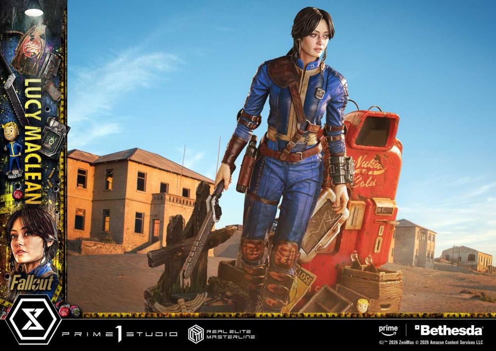 Fallout (TV Series) Real Elite Masterline Lucy MacLean 1/4 Scale Statue Gallery Image 10