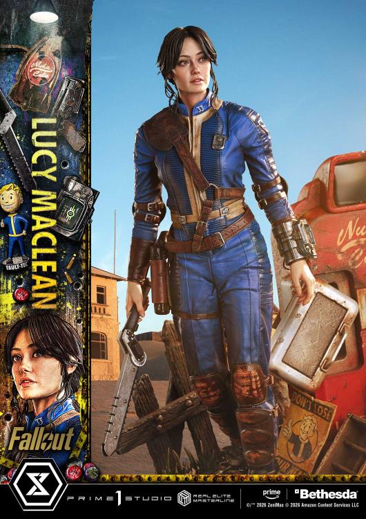 Fallout (TV Series) Real Elite Masterline Lucy MacLean 1/4 Scale Statue Gallery Image 18