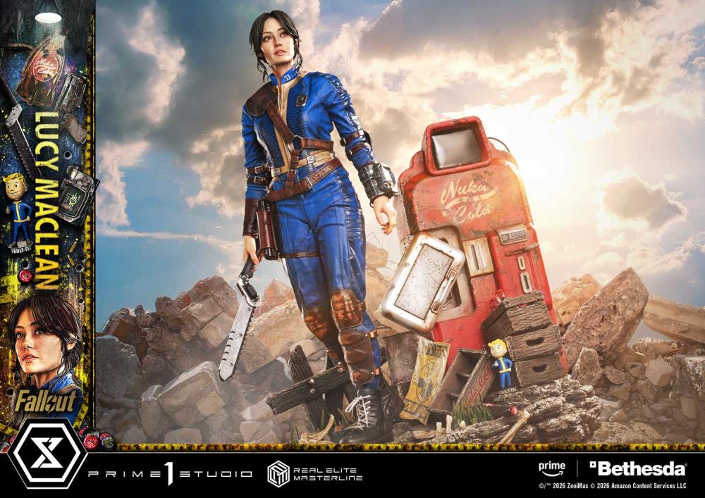 Fallout (TV Series) Real Elite Masterline Lucy MacLean 1/4 Scale Statue Gallery Image 3