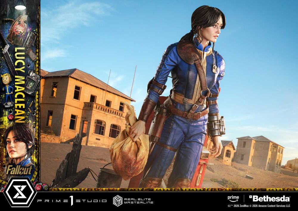 Fallout (TV Series) Real Elite Masterline Lucy MacLean 1/4 Scale Statue Gallery Image 11