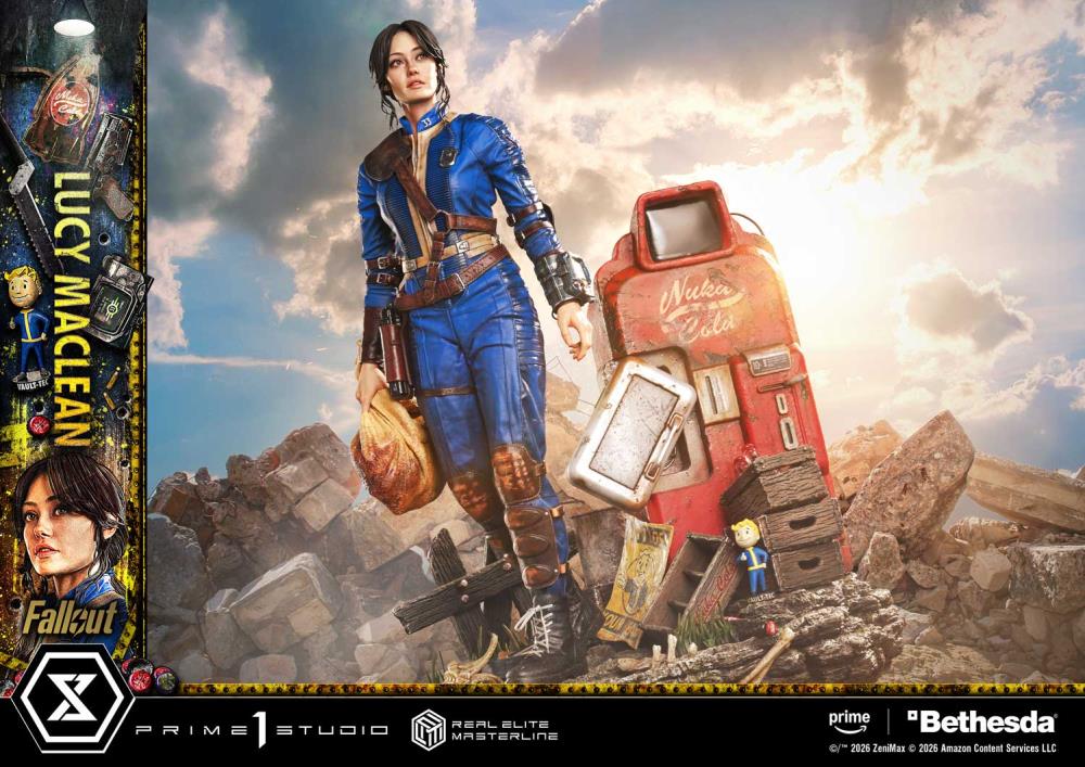 Fallout (TV Series) Real Elite Masterline Lucy MacLean 1/4 Scale Statue Gallery Image 4