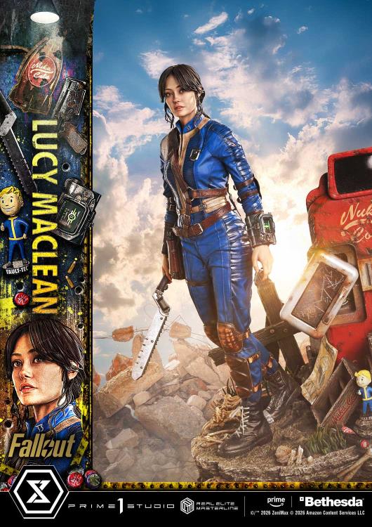Fallout (TV Series) Real Elite Masterline Lucy MacLean 1/4 Scale Statue Gallery Image 15