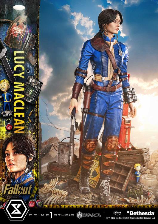 Fallout (TV Series) Real Elite Masterline Lucy MacLean 1/4 Scale Statue Gallery Image 16