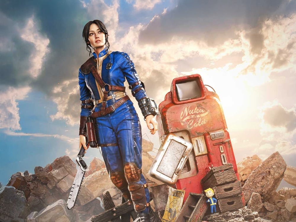 Fallout (TV Series) Real Elite Masterline Lucy MacLean 1/4 Scale Statue Gallery Image 1