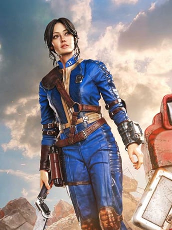 Fallout (TV Series) Real Elite Masterline Lucy MacLean 1/4 Scale Statue Gallery Image 2