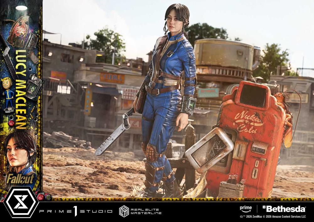 Fallout (TV Series) Real Elite Masterline Lucy MacLean 1/4 Scale Statue Gallery Image 8