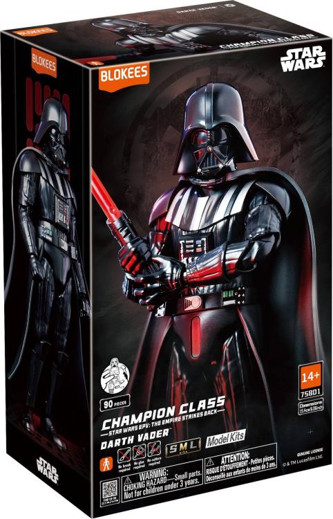 Star Wars: The Empire Strikes Back Champion Class 01 Darth Vader Model Kit (English Ver.) Gallery Image 7