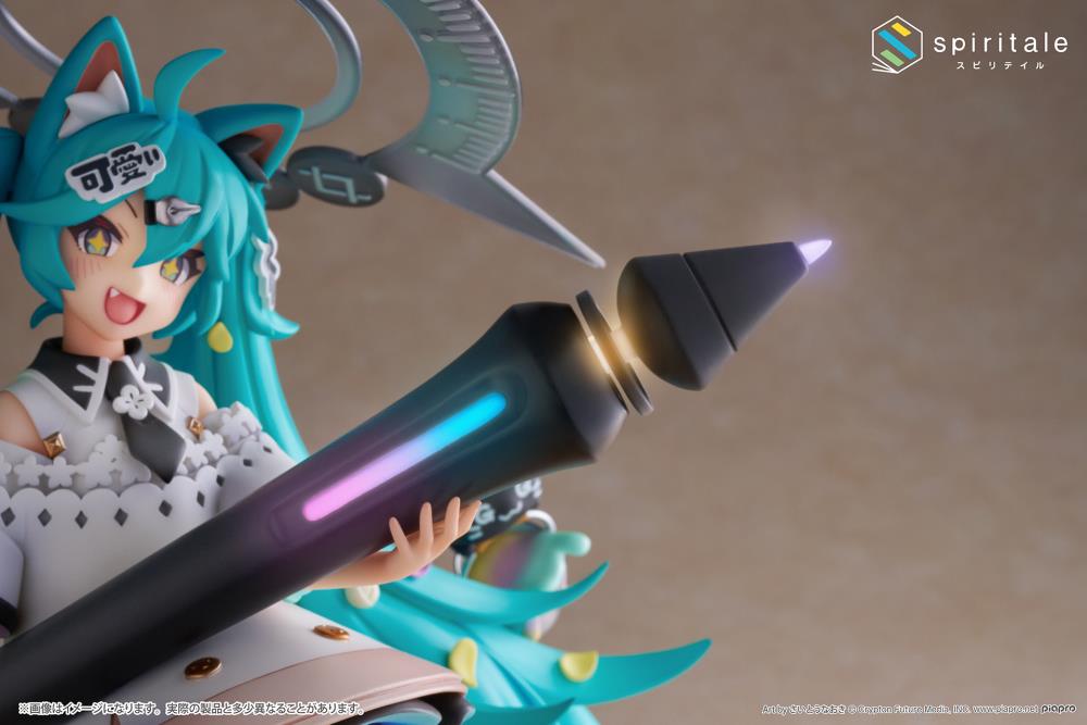 Hatsune Miku x Naoki Saito Spiritale My Figure Making! (The Painter Ver.) 1/7 Scale Figure Gallery Image 22