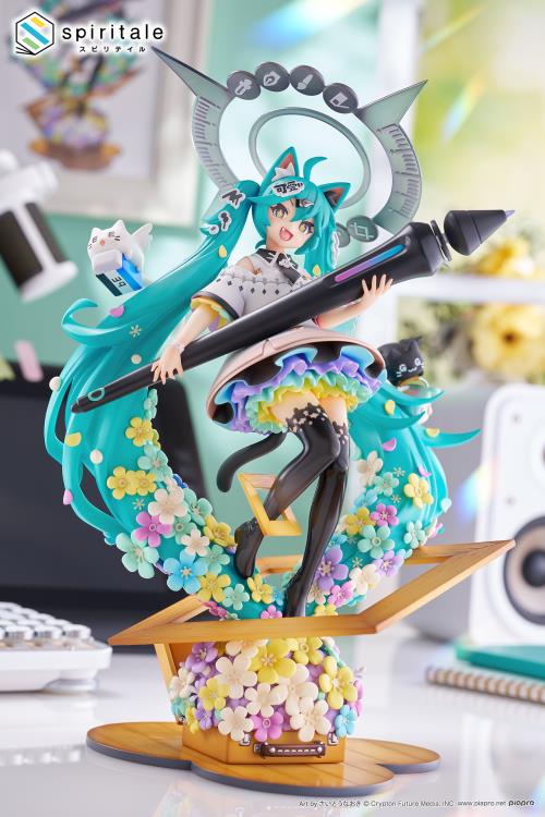 Hatsune Miku x Naoki Saito Spiritale My Figure Making! (The Painter Ver.) 1/7 Scale Figure Gallery Image 3