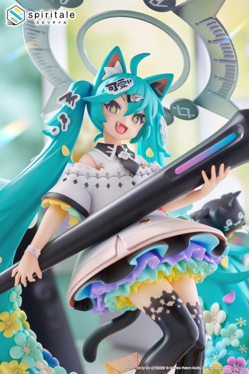 Hatsune Miku x Naoki Saito Spiritale My Figure Making! (The Painter Ver.) 1/7 Scale Figure Gallery Image 7