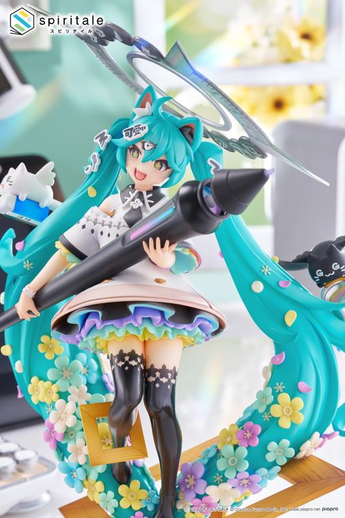 Hatsune Miku x Naoki Saito Spiritale My Figure Making! (The Painter Ver.) 1/7 Scale Figure Gallery Image 6