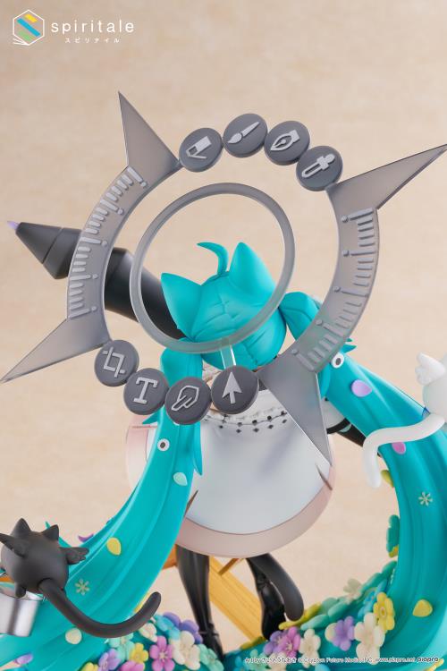Hatsune Miku x Naoki Saito Spiritale My Figure Making! (The Painter Ver.) 1/7 Scale Figure Gallery Image 20
