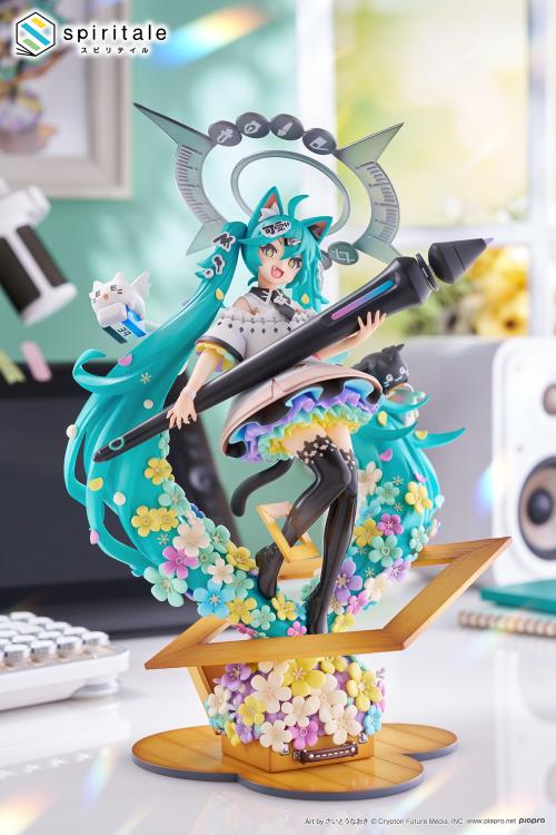 Hatsune Miku x Naoki Saito Spiritale My Figure Making! (The Painter Ver.) 1/7 Scale Figure Gallery Image 4