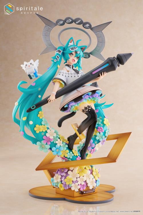 Hatsune Miku x Naoki Saito Spiritale My Figure Making! (The Painter Ver.) 1/7 Scale Figure Gallery Image 15