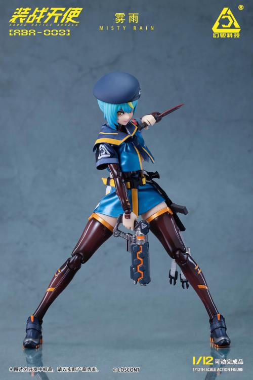 Armed Battle Angels ABA-003 Misty Rain 1/12 Scale Action Figure