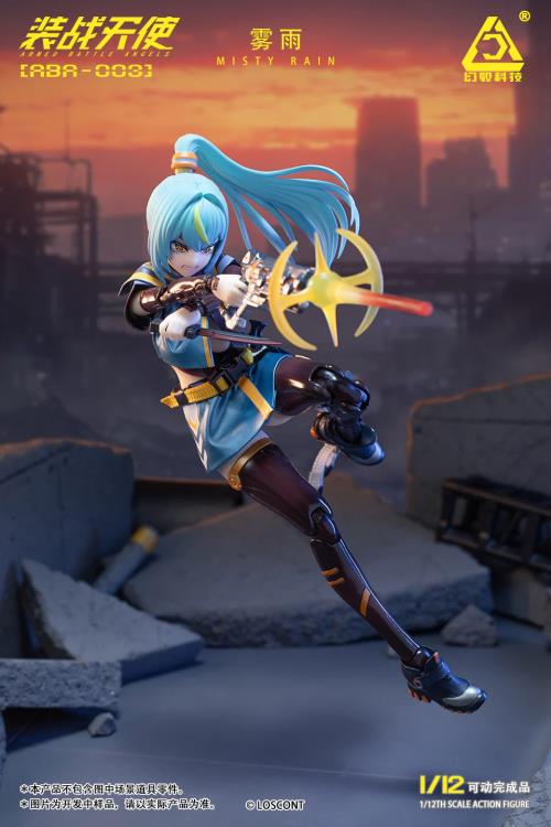 Armed Battle Angels ABA-003 Misty Rain 1/12 Scale Action Figure Gallery Image 3