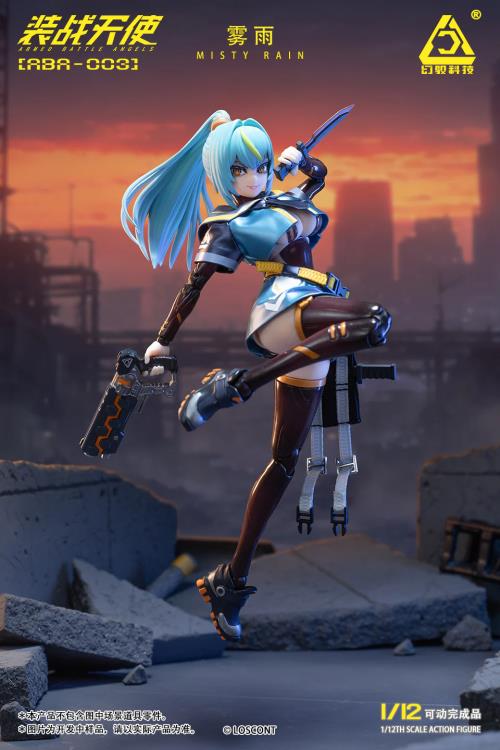 Armed Battle Angels ABA-003 Misty Rain 1/12 Scale Action Figure Gallery Image 7