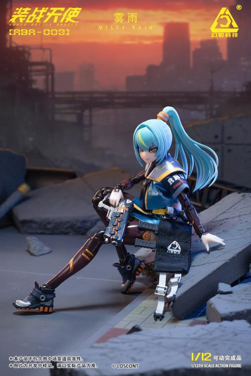 Armed Battle Angels ABA-003 Misty Rain 1/12 Scale Action Figure Gallery Image 4