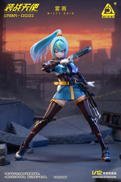 Armed Battle Angels ABA-003 Misty Rain 1/12 Scale Action Figure Gallery Image 5