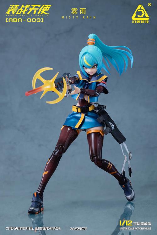 Armed Battle Angels ABA-003 Misty Rain 1/12 Scale Action Figure