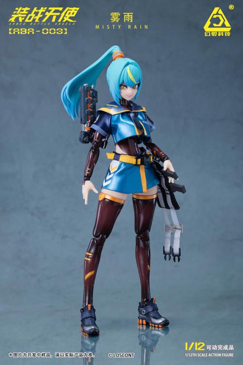 Armed Battle Angels ABA-003 Misty Rain 1/12 Scale Action Figure Gallery Image 13
