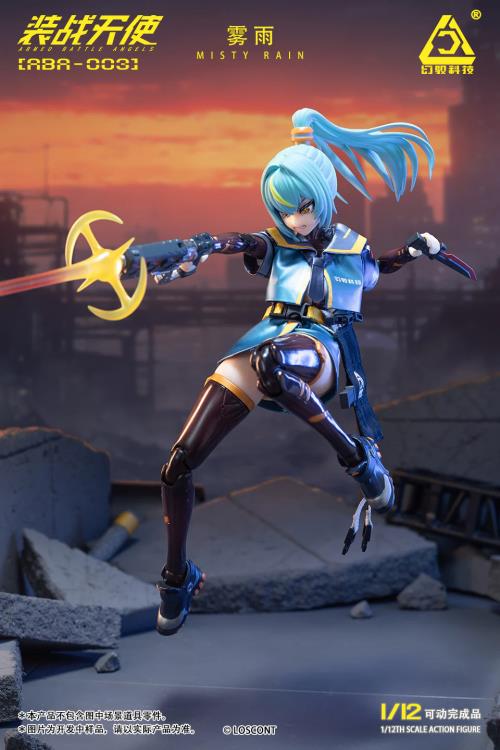 Armed Battle Angels ABA-003 Misty Rain 1/12 Scale Action Figure Gallery Image 9