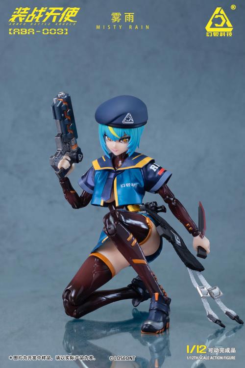 Armed Battle Angels ABA-003 Misty Rain 1/12 Scale Action Figure Gallery Image 17