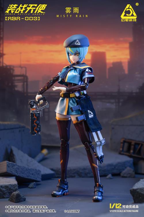 Armed Battle Angels ABA-003 Misty Rain 1/12 Scale Action Figure