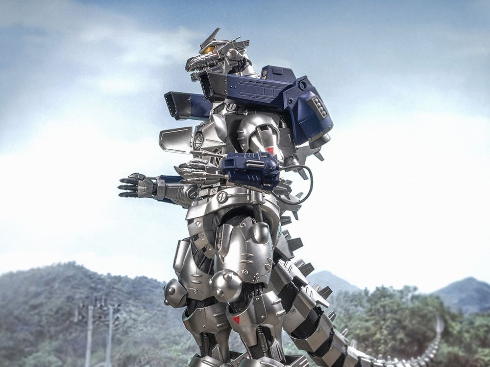 Godzilla Against Mechagodzilla (2002) Mechagodzilla MFS-3 Kiryu Action Figure Gallery Image 1