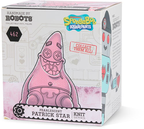 SpongeBob SquarePants Handmade By Robots #462 Patrick Star (Pearlescent) Gallery Image 8