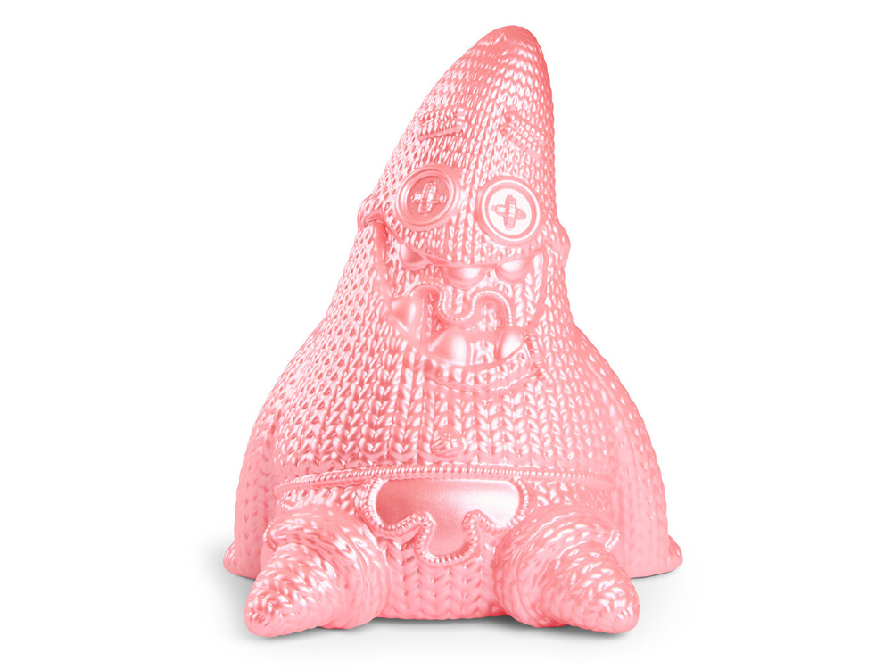 SpongeBob SquarePants Handmade By Robots #462 Patrick Star (Pearlescent) Gallery Image 1