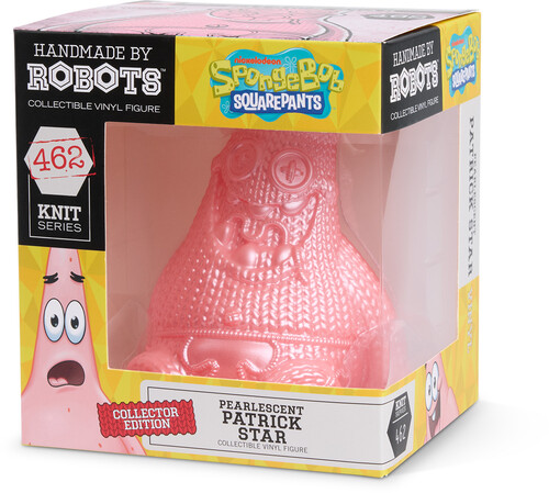SpongeBob SquarePants Handmade By Robots #462 Patrick Star (Pearlescent) Gallery Image 7