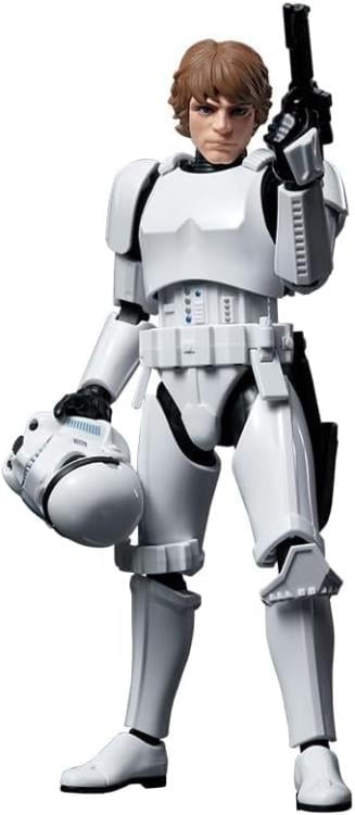 Star Wars: A New Hope Champion Class 04 Luke Skywalker (Stormtrooper Disguise) Model Kit Gallery Image 9