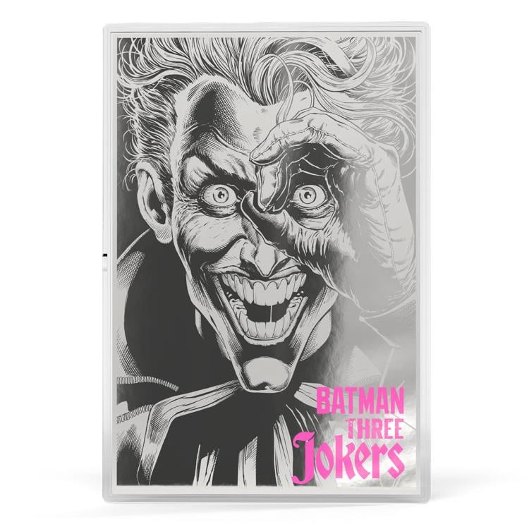 2026 DC Comics Three Jokers The Comedian 1 oz Silver Foil Collectible Gallery Image 8