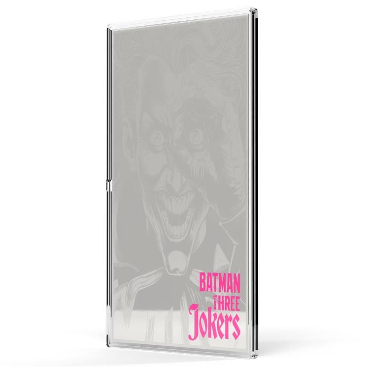 2026 DC Comics Three Jokers The Comedian 1 oz Silver Foil Collectible Gallery Image 9