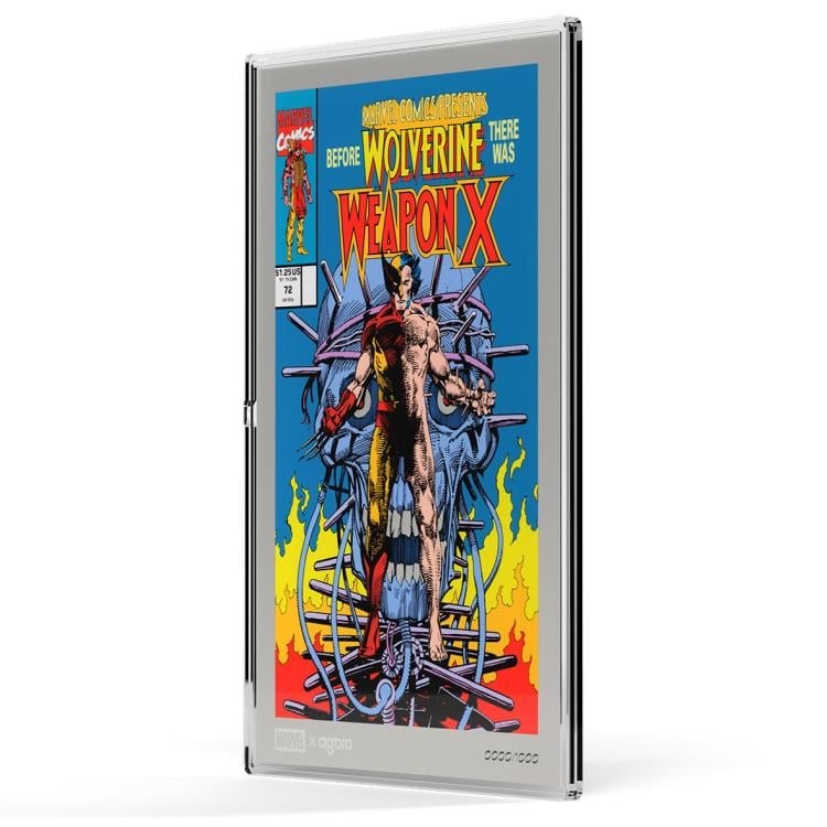 2026 Marvel Comic Covers - Wolverine Weapon X #72 1 oz Silver Foil Collectible Gallery Image 6